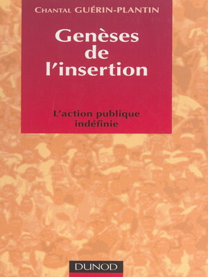 cover image of Genèses de l'insertion